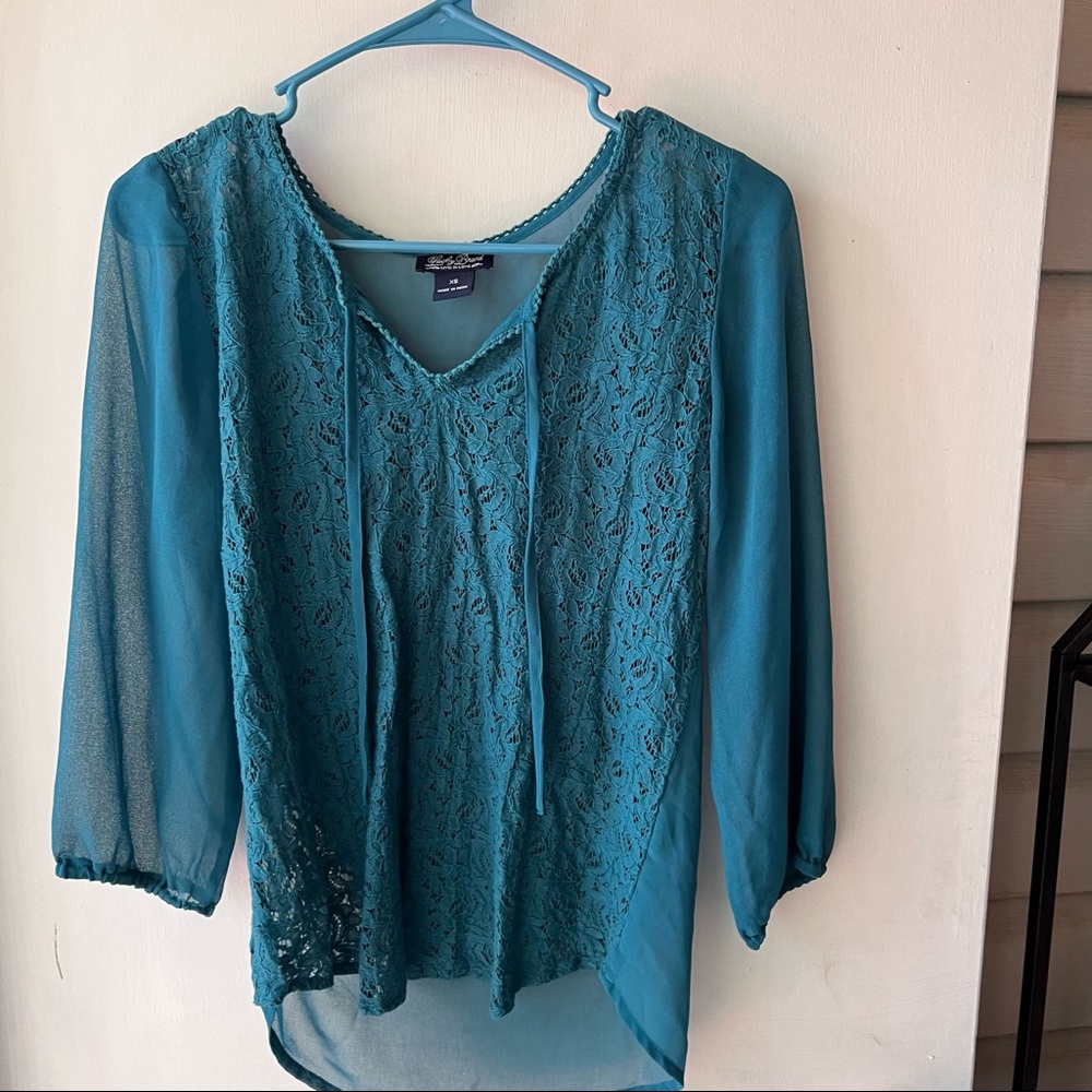 LUCKEY BRAND BLOUSE
